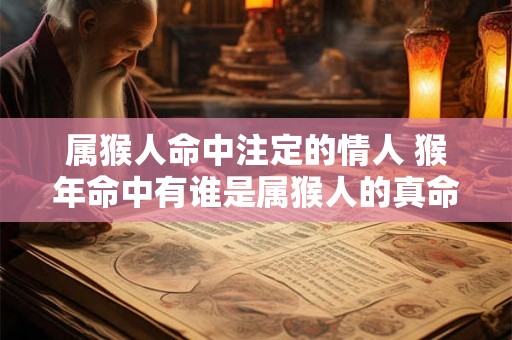 属猴人命中注定的情人 猴年命中有谁是属猴人的真命情人 属猴人命中注定的情人 猴年命中有谁是属猴人的真命情人