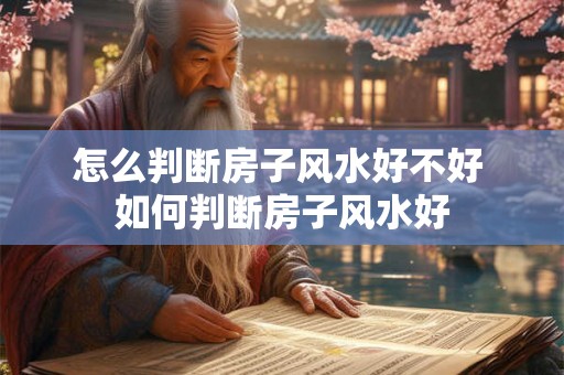怎么判断房子风水好不好 如何判断房子风水好