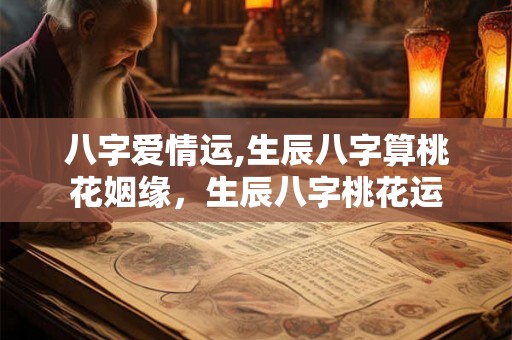 八字爱情运,生辰八字算桃花姻缘，生辰八字桃花运