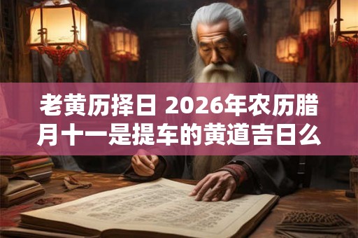 老黄历择日 2026年农历腊月十一是提车的黄道吉日么 老黄历择日 2026年农历腊月十一是提车的黄道吉日么