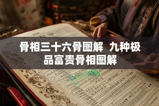 骨相三十六骨图解  九种极品富贵骨相图解