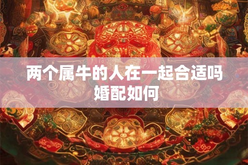 两个属牛的人在一起合适吗 婚配如何