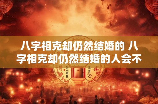 八字相克却仍然结婚的 八字相克却仍然结婚的人会不会婚姻不幸福