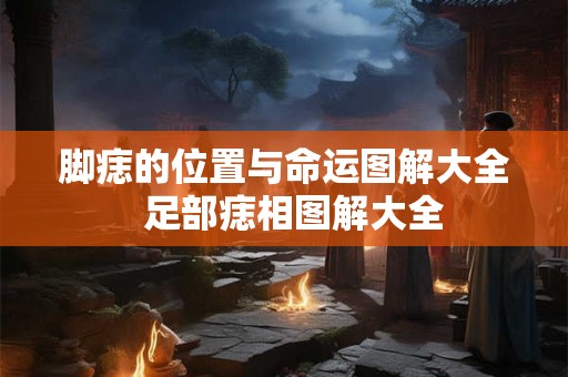 脚痣的位置与命运图解大全  足部痣相图解大全