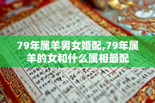 79年属羊男女婚配,79年属羊的女和什么属相最配