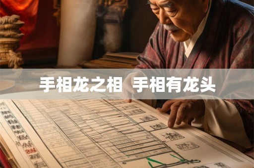 手相龙之相  手相有龙头