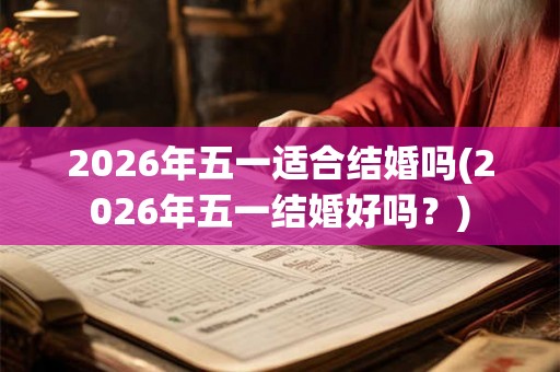 2026年五一适合结婚吗(2026年五一结婚好吗?) 2026年五一适合结婚吗(2026年五一结婚好吗?)