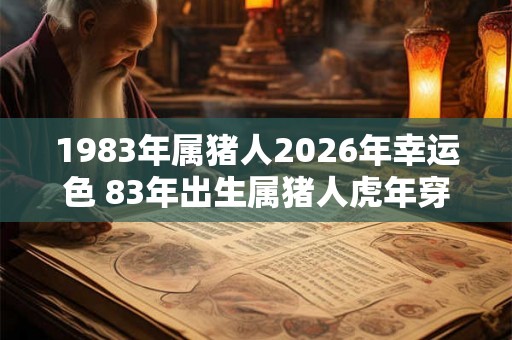 1983年属猪人2026年幸运色 83年出生属猪人虎年穿什么颜色衣服好