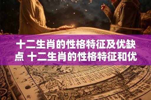 十二生肖的性格特征及优缺点 十二生肖的性格特征和优缺点是什么