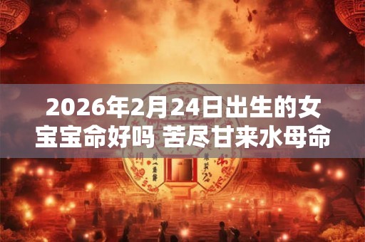2026年2月24日出生的女宝宝命好吗 苦尽甘来水母命局