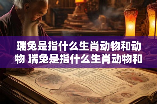 瑞兔是指什么生肖动物和动物 瑞兔是指什么生肖动物和动物的动物
