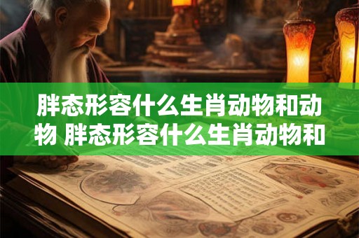 胖态形容什么生肖动物和动物 胖态形容什么生肖动物和动物一样 胖态形容什么生肖动物和动物 胖态形容什么生肖动物和动物一样