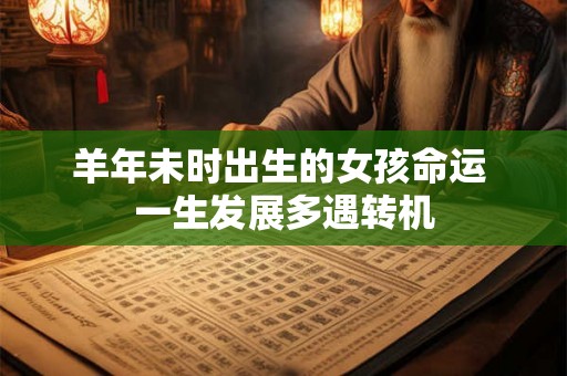 羊年未时出生的女孩命运 一生发展多遇转机