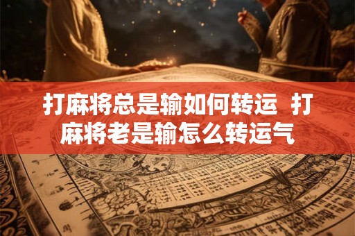 打麻将总是输如何转运 打麻将老是输怎么转运气 打麻将总是输如何转运 打麻将老是输怎么转运气