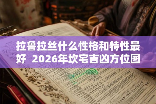拉鲁拉丝什么性格和特性最好  2026年坎宅吉凶方位图解