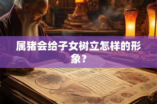 属猪会给子女树立怎样的形象？