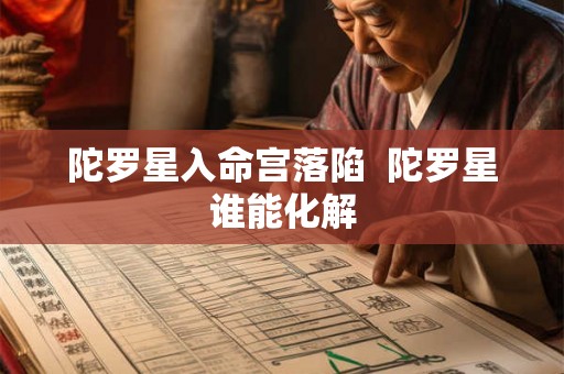 陀罗星入命宫落陷  陀罗星谁能化解