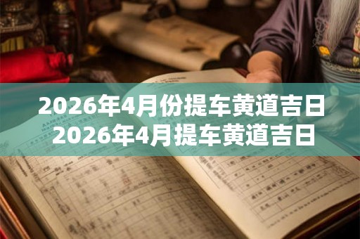 2026年4月份提车黄道吉日 2026年4月提车黄道吉日 2026年4月份提车黄道吉日 2026年4月提车黄道吉日