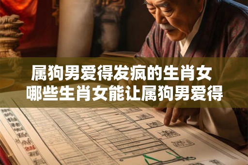 属狗男爱得发疯的生肖女 哪些生肖女能让属狗男爱得发疯