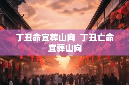 丁丑命宜葬山向 丁丑亡命宜葬山向 丁丑命宜葬山向 丁丑亡命宜葬山向