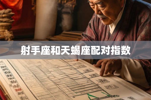 射手座和天蝎座配对指数 射手座和天蝎座配对指数
