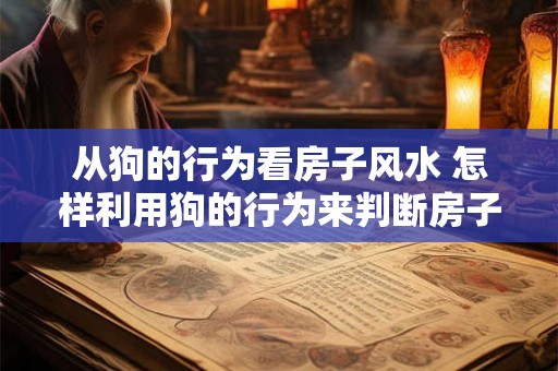 从狗的行为看房子风水 怎样利用狗的行为来判断房子的风水