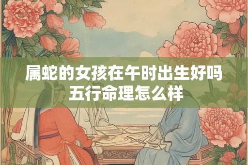 属蛇的女孩在午时出生好吗 五行命理怎么样 属蛇的女孩在午时出生好吗 五行命理怎么样