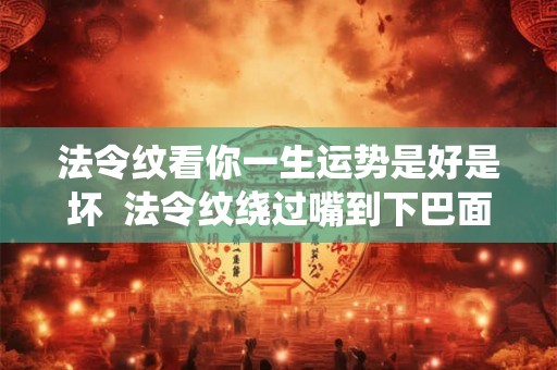 法令纹看你一生运势是好是坏 法令纹绕过嘴到下巴面相 法令纹看你一生运势是好是坏 法令纹绕过嘴到下巴面相