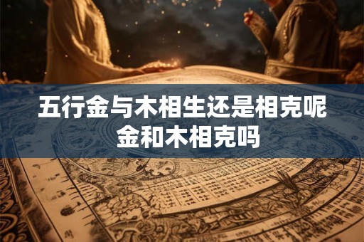 五行金与木相生还是相克呢  金和木相克吗