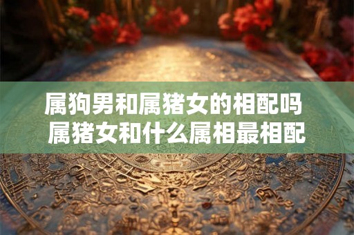 属狗男和属猪女的相配吗 属猪女和什么属相最相配
