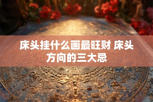 床头挂什么画最旺财 床头方向的三大忌
