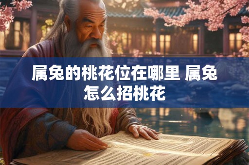 属兔的桃花位在哪里 属兔怎么招桃花
