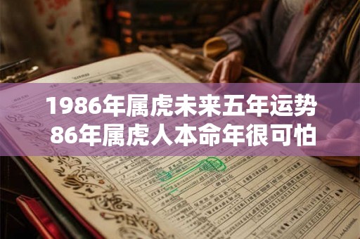 1986年属虎未来五年运势 86年属虎人本命年很可怕吗