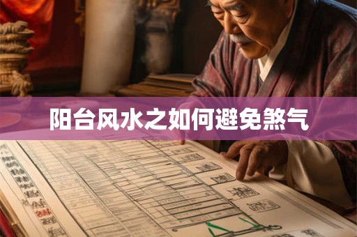 阳台风水之如何避免煞气