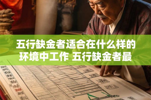 五行缺金者适合在什么样的环境中工作 五行缺金者最适合工作在哪