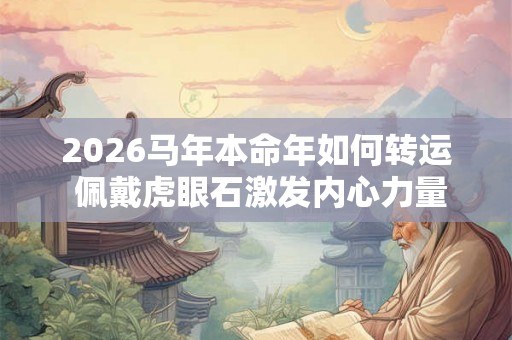 2026马年本命年如何转运 佩戴虎眼石激发内心力量潜能 2026马年本命年如何转运 佩戴虎眼石激发内心力量潜能