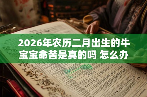 2026年农历二月出生的牛宝宝命苦是真的吗 怎么办