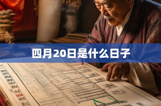 四月20日是什么日子