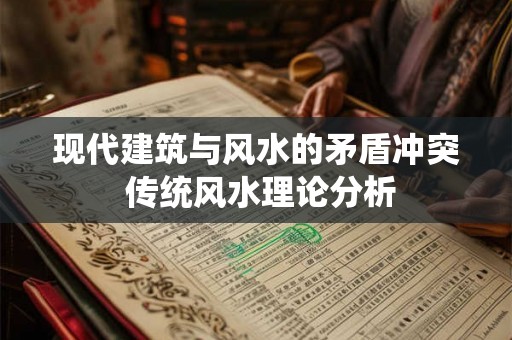 现代建筑与风水的矛盾冲突 传统风水理论分析