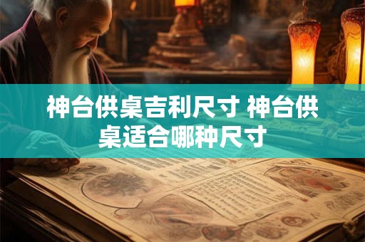 神台供桌吉利尺寸 神台供桌适合哪种尺寸
