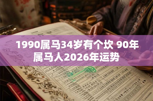 1990属马34岁有个坎 90年属马人2026年运势
