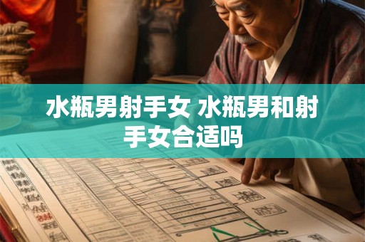 水瓶男射手女 水瓶男和射手女合适吗