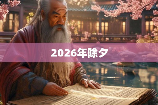 2026年除夕