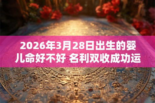2026年3月28日出生的婴儿命好不好 名利双收成功运强
