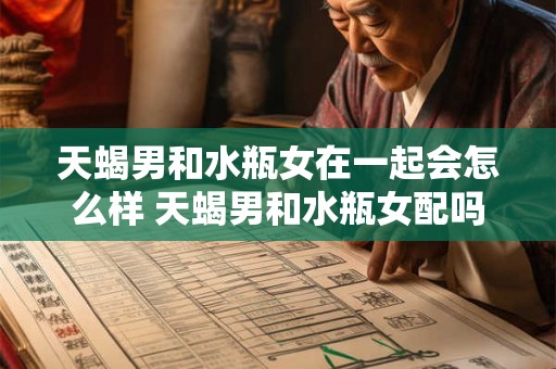 天蝎男和水瓶女在一起会怎么样 天蝎男和水瓶女配吗