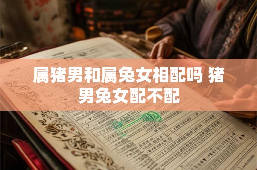 属猪男和属兔女相配吗 猪男兔女配不配 属猪男和属兔女相配吗 猪男兔女配不配
