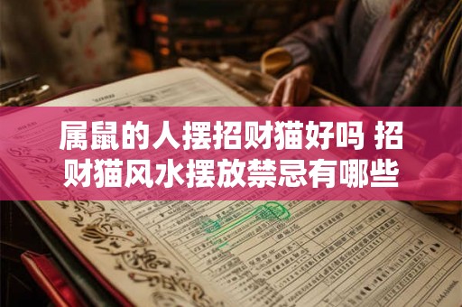 属鼠的人摆招财猫好吗 招财猫风水摆放禁忌有哪些