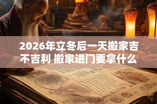 2026年立冬后一天搬家吉不吉利 搬家进门要拿什么东西 2026年立冬后一天搬家吉不吉利 搬家进门要拿什么东西