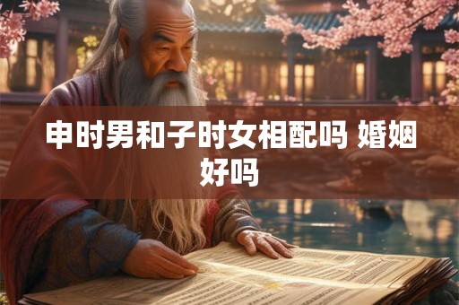 申时男和子时女相配吗 婚姻好吗