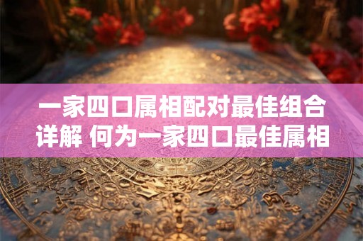 一家四口属相配对最佳组合详解 何为一家四口最佳属相组合 一家四口属相配对最佳组合详解 何为一家四口最佳属相组合